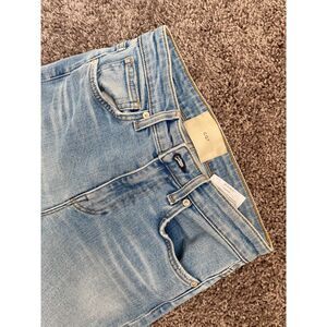 CQY Light Wash High Rise Classic Denim Jeans Size 25